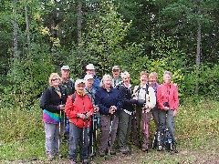 Deena Barshney; Kenneth Zimmer; Gail Glendon; Ruth Bennett Dorrough; Dan Dorrough; Kathryn Brehm; Mark Glendon; Char Baines; Lorana Jinkerson; Phoebe Alden; Mary Coffin; Lake Superior Hike